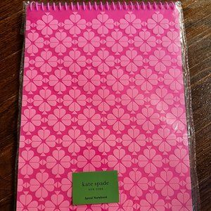 NWT kate spade Neon Spade Flower Top Spiral Notebook